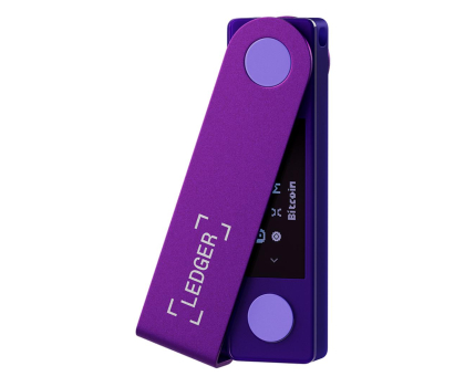 Portfel kryptowalut Ledger Nano X amethyst purple